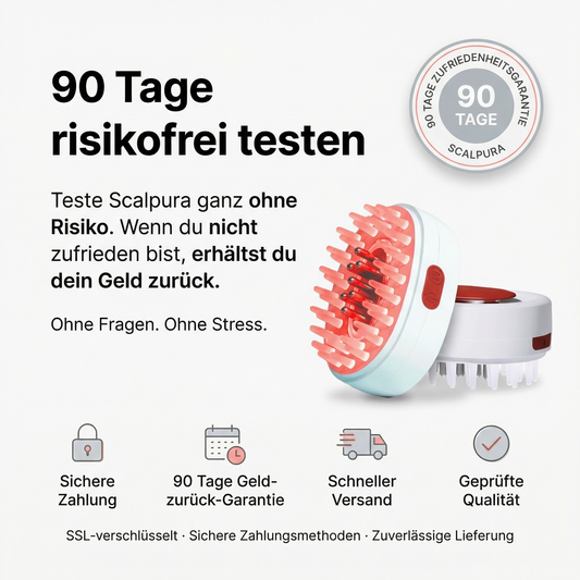 Haarwachstums-Kamm – Rotlicht Therapy